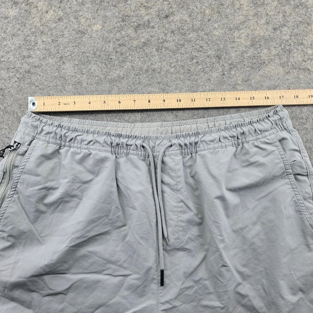 BYLT Premium Basics Active Shorts Mens XXL Grey Lined TrainingvZipper Pockets